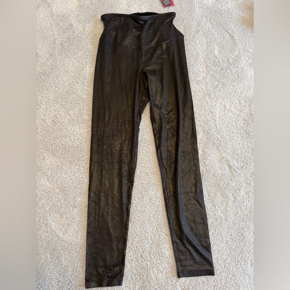 Yummie Tummie Jade Black Leggings Sz Small NWT